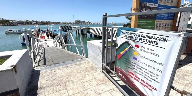 REHABILITA LA ADMINISTRACIÓN PORTUARIA  DE BCS MUELLES EN EL MALECÓN DE LA PAZ
