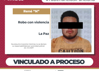QUEDA EN PRISIÓN PREVENTIVA POR ROBO CON VIOLENCIA A FARMACIA YZA EN LA PAZ