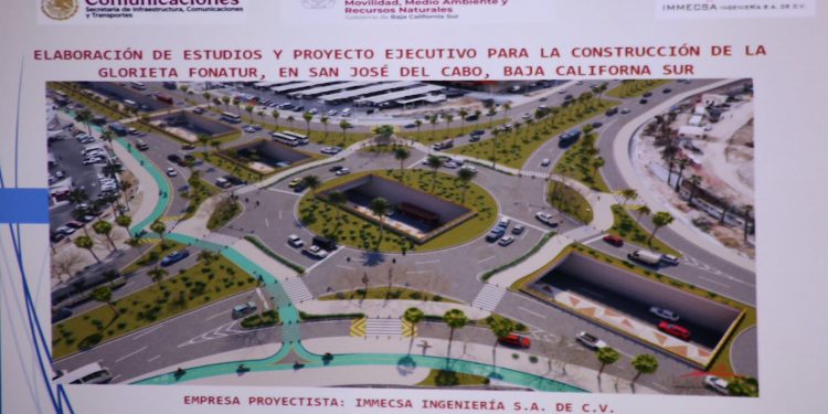 AVANZA PROYECTO DE PASO A DESNIVEL EN GLORIETA DE FONATUR EN SAN JOSÉ DEL CABO