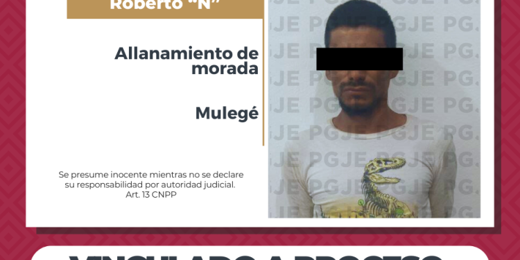 ES VINCULADO A PROCESO POR ALLANAMIENTO DE MORADA