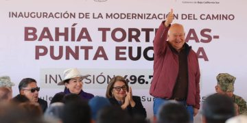 CONSOLIDA EL GOBIERNO DE VCC MAS CONECTIVIDAD Y SEGURIDAD AL INAUGURAR LA CARRETERA BAHIA TORTUGAS- PUNTA EUGENIA