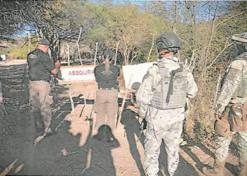 EN CATEO, FGR ASEGURA UN INMUEBLE Y CASQUILLOS EN SAN JOSÉ DEL CABO, BAJA CALIFORNIA SUR