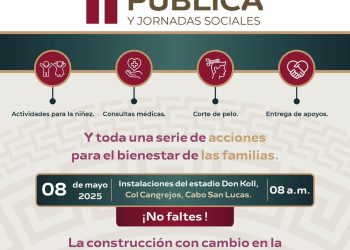ESTE JUEVES ENCABEZARÁ ALCALDE CHRISTIAN AGUNDEZ LA II AUDIENCIA PÚBLICA EN CABO SAN LUCAS
