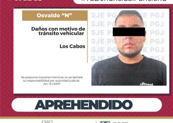 APREHENDE PGJE A IMPUTADO POR DAÑOS
