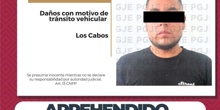 APREHENDE PGJE A IMPUTADO POR DAÑOS