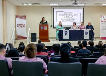 CONCLUYEN LOS FOROS UNIVERSITARIOS SOBRE LA ELIMINACIÓN DEL FUERO EN BCS: DIPUTADA GUADALUPE VÁZQUEZ