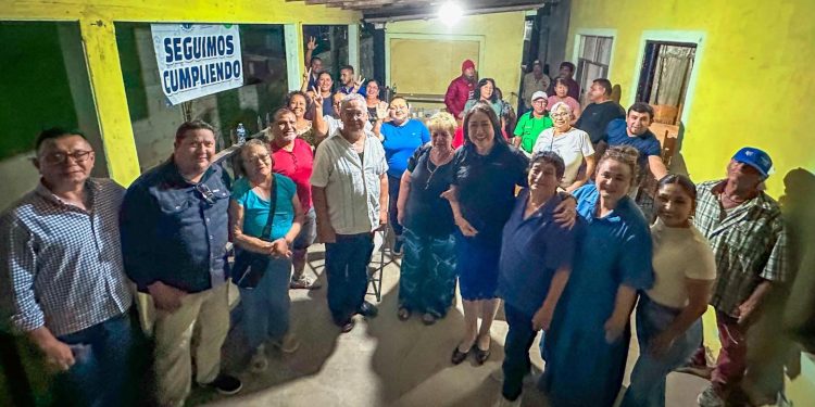 ATIENDE PRESIDENTA MUNICIPAL DE MULEGÉ NECESIDADES PRIORITARIAS EN COLONIAS DE SANTA ROSALÍA