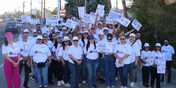 EL INE BCS INVITA A PARTICIPAR CON LA CAMINATA “PARTICIPA, CAMINA Y VOTA”