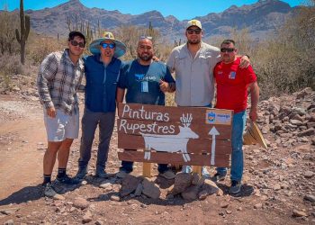 INSTALAN SEÑALÉTICAS PARA IMPULSAR EL TURISMO RUPESTRE EN LA SIERRA DE SANTA MARTHA