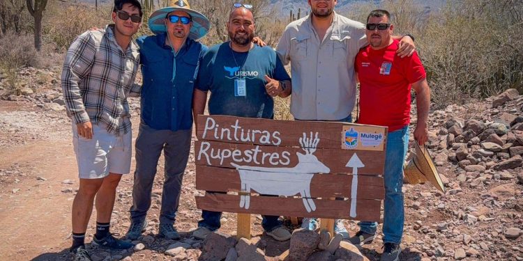 INSTALAN SEÑALÉTICAS PARA IMPULSAR EL TURISMO RUPESTRE EN LA SIERRA DE SANTA MARTHA