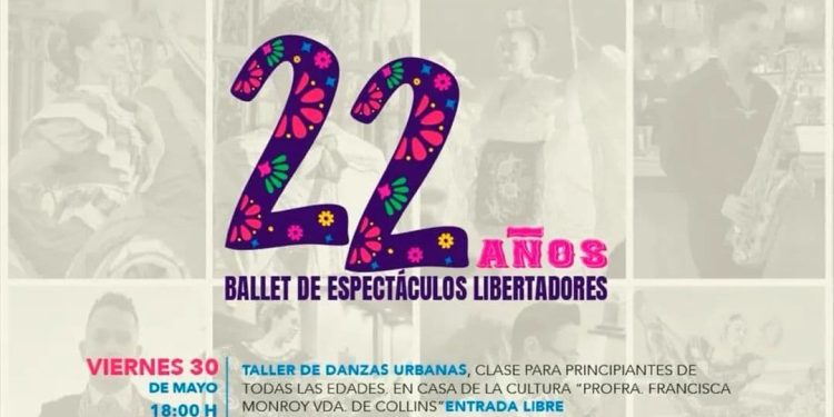 ANUNCIAN CELEBRACIÓN POR LOS 22 AÑOS DE TRAYECTORIA DEL BALLET DE ESPECTÁCULOS LIBERTADORES EN MIRAFLORES