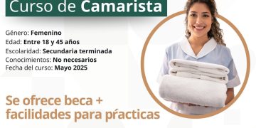 INVITA EL SERVICIO NACIONAL DE EMPLEO A PARTICIPAR EN EL CURSO DE CAPACITACIÓN DE CAMARISTAS