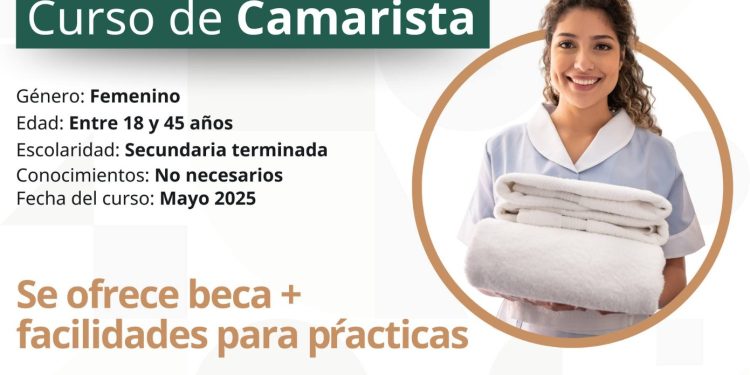 INVITA EL SERVICIO NACIONAL DE EMPLEO A PARTICIPAR EN EL CURSO DE CAPACITACIÓN DE CAMARISTAS