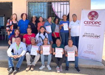 CONCLUYEN INTEGRANTES DE REDES DE MUJERES CONSTRUCTORAS DE PAZ TALLER SOBRE HUERTOS ORGÁNICOS