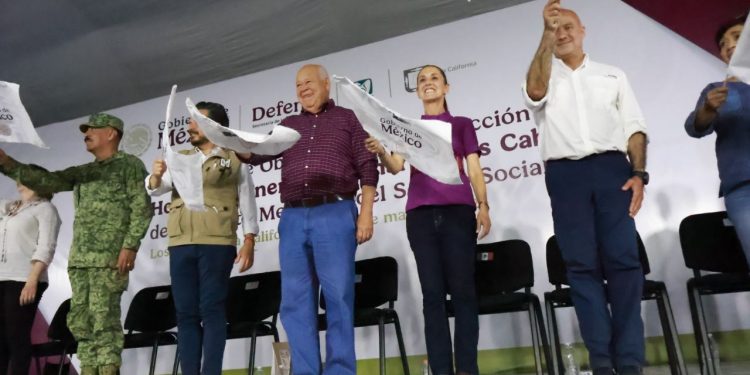 PRESIDENTA CLAUDIA SHEINBAUM DA BANDERAZO DE INICIO A LA CONSTRUCCIÓN DEL NUEVO HOSPITAL GENERAL REGIONAL DEL IMSS EN LOS CABOS