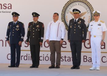 PARTICIPA SAUL GONZÁLEZ NÚÑEZ EN SEXTO ANIVERSARIO DE LA GUARDIA NACIONAL