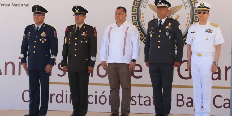 PARTICIPA SAUL GONZÁLEZ NÚÑEZ EN SEXTO ANIVERSARIO DE LA GUARDIA NACIONAL