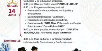 TODO LISTO PARA LAS FIESTAS TRADICIONALES CABO PULMO 2025