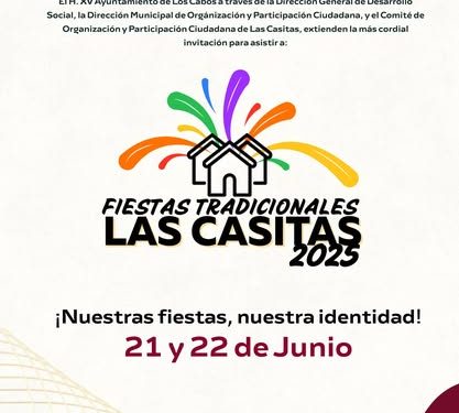 ESTE FIN DE SEMANA, LA COMUNIDAD DE LAS CASITAS CELEBRARÁ SUS FIESTAS TRADICIONALES 2025
