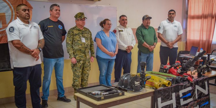 SANTA ROSALÍA FORTALECE LA CAPACITACIÓN CONTRA INCENDIOS ESTRUCTURALES CON CURSO ESPECIALIZADO PARA CUERPOS DE BOMBEROS