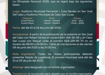 AVANZA REHABILITACIÓN DE MÁS DE 100 PARQUES PÚBLICOS EN LOS CABOS