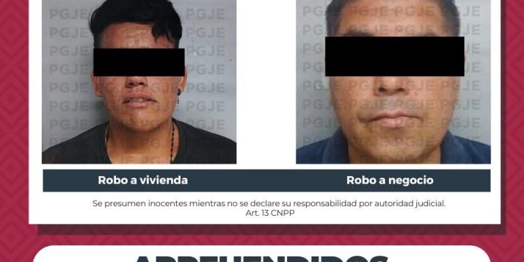 CUMPLIMENTA PGJE ÓRDENES DE APREHENSIÓN POR ROBO EN LA PAZ