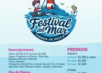 AYUNTAMIENTO DE MULEGÉ INVITA PARTICIPAR EN EL TORNEO DE PESCA FESTIVAL DEL MAR