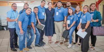 EDITH AGUILAR REAFIRMA COMPROMISO CON LA BASE TRABAJADORA DURANTE CONVENCIÓN SINDICAL EN MULEGÉ