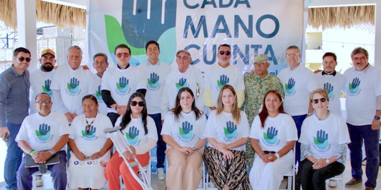 PRESENTAN SEGUNDA EDICIÓN DE LA CAMPAÑA “ CADA MANO CUENTA 2025” EN LOS CABOS
