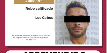 APREHENDE PGJE A IMPUTADO POR ROBO A ESTABLECIMIENTO COMERCIAL