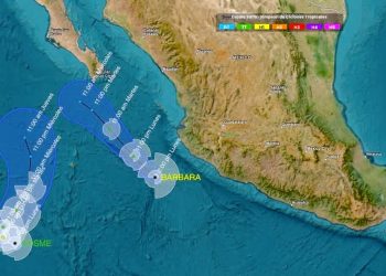 MONITOREA PROTECCIÓN CIVIL DE LOS CABOS TORMENTA TROPICAL Y HURACÁN EN EL PACIFICO