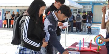 CON ÉXITO REALIZA PGJE FERIA DE PREVENCIÓN DE LA VIOLENCIA DE GÉNERO Y FEMINICIDIO CON ESTUDIANTES DEL CET DEL MAR EN LA PAZ