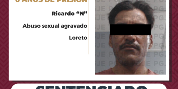OBTIENE PGJE 6 AÑOS DE PRISIÓN PARA CULPABLE DE ABUSO SEXUAL AGRAVADO