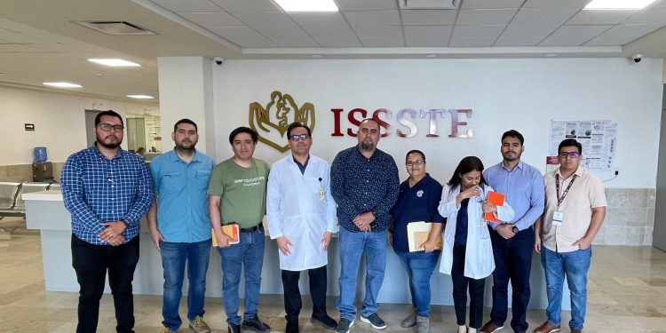 ENCABEZAN DIRECTIVOS DE CLÍNICA HOSPITAL DE CABO SAN LUCAS DEL ISSSTE REUNIÓN DE TRABAJO CON REPRESENTANTES DEL SNTE