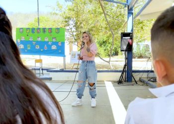 REALIZAN PRESENTACIÓN DE RAP CON MENSAJE POSITIVO EN LA SUBDELEGACIÓN DE CADUAÑO