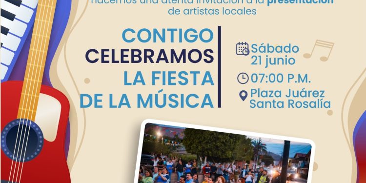 AYUNTAMIENTO DE MULEGÉ INVITA A CELEBRAR EL DÍA DE LA MÚSICA