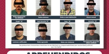 CUMPLIMENTA PGJE 9 ÓRDENES DE APREHENSIÓN
