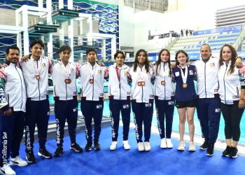 BCS CIERRA CON 13 PRESEAS EN LA OLIMPIADA NACIONAL DE CLAVADOS 2025