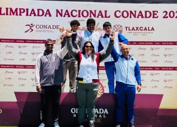 ARRANCA CON ÉXITO EL CICLISMO DE PISTA  EN LA OLIMPIADA NACIONAL 2025 EN JALISCO