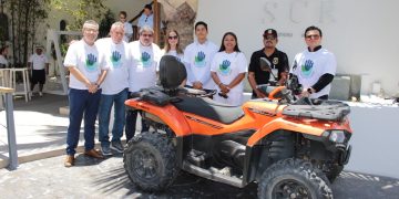 RECIBE INSPECCIÓN FISCAL DONACIÓN DE CUATRIMOTO POR PARTE DE LA ASOCIACIÓN DE HOTELES DE LOS CABOS