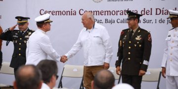 GOBERNADOR VCC RECONOCE LA APORTACIÓN DE LA MARINA NACIONAL CON LA SEGURIDAD Y BIENESTAR DE LOS SUDCALIFORNIANOS