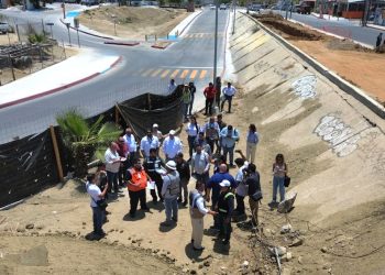 SUPERVISAN AUTORIDADES DE LOS TRES ORDENES DE GOBIERNO OBRA DE CONSTRUCCIÓN DE GASOLINERA EN LOS CABOS