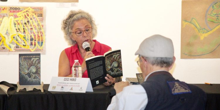 PRESENTAN EN CABO SAN LUCAS EL LIBRO “CARACOLA DE MIS DÍAS” DE LA ESCRITORA CECI MIRÓ