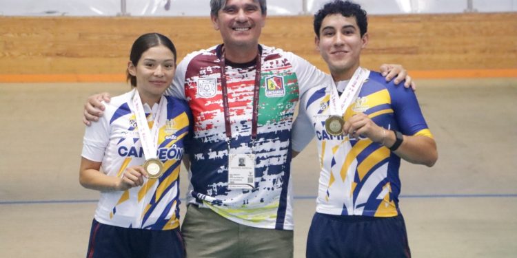 MEDALLAS DE ORO PARA BCS EN CICLISMO EN LA OLIMPIADA NACIONAL 2025