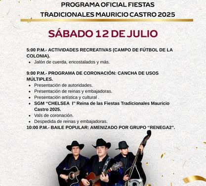 AFINAN DETALLES PARA CELEBRAR LAS FIESTAS TRADICIONALES DE LA COLONIA MAURICIO CASTRO