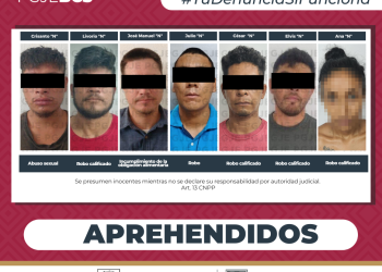 APREHENDE PGJE A 7 PERSONAS EN LOS CABOS, LA PAZ Y MULEGÉ