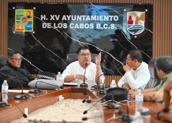 ESCULTURAS RECICLADAS EMBELLECEN LA ENTRADA DEL EDIFICIO DELEGACIONAL EN CABO SAN LUCAS