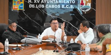ESCULTURAS RECICLADAS EMBELLECEN LA ENTRADA DEL EDIFICIO DELEGACIONAL EN CABO SAN LUCAS