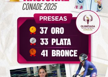 SUPERA BCS NÚMERO DE OROS EN LA  OLIMPIADA NACIONAL CONADE 2025