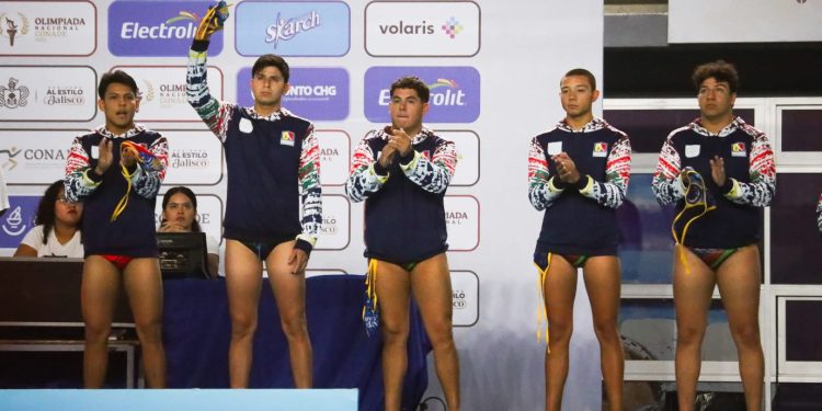 BCS BRILLA CON PLATA EN LA OLIMPIADA  NACIONAL DE POLO ACUÁTICO